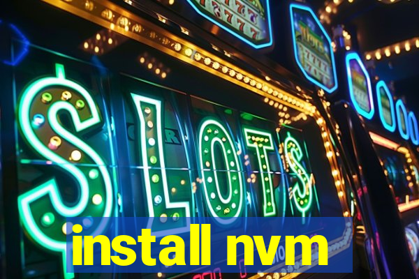 install nvm